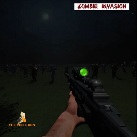Zombie Invasion Art