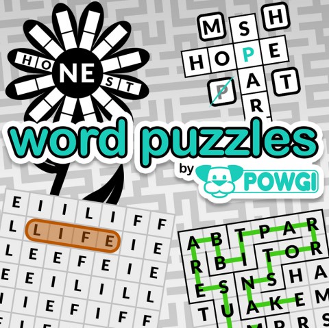 Word Puzzles by POWGI Art