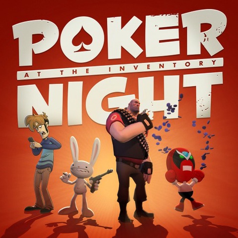 Poker Night at the Inventory Art