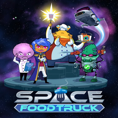 Space Food Truck Art