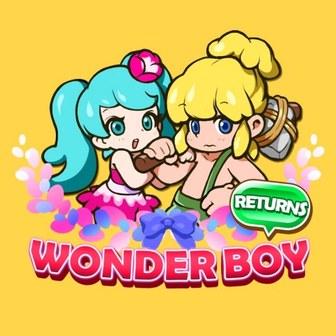 Wonder Boy Returns Art