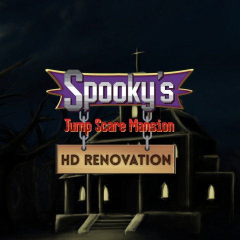 Spookys Jump Scare Mansion HD Renovation Art