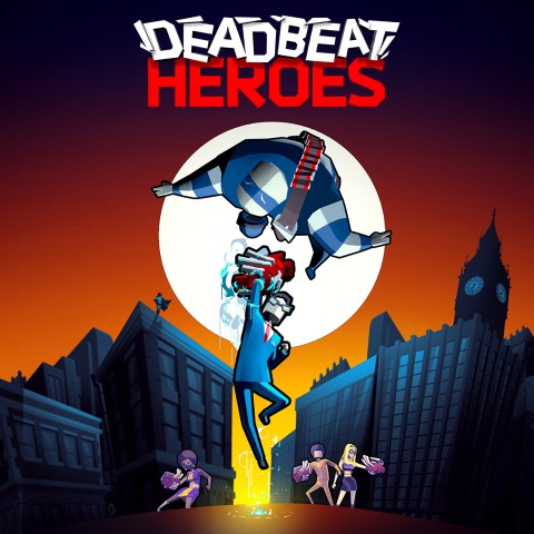 Deadbeat Heroes Art