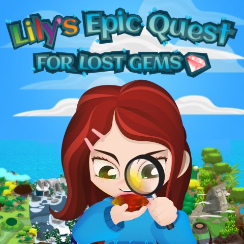 Lily's Epic Quest for Lost Gems Art