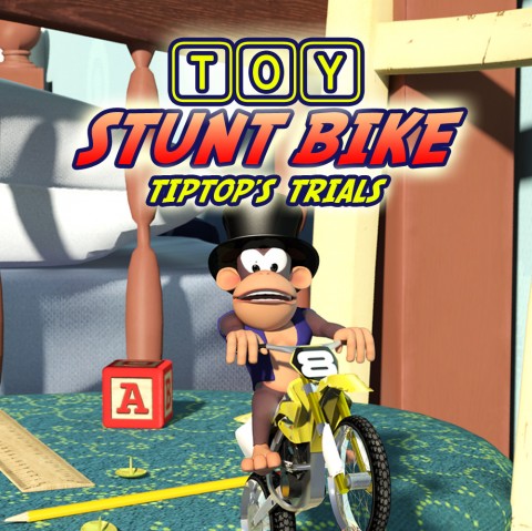 Toy Stunt Bike: Tiptop's Trials Art