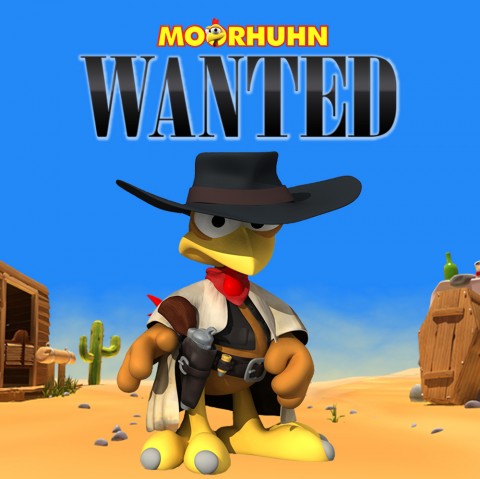 Moorhuhn Wanted Art