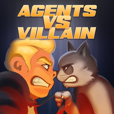 Agents vs Villain Art
