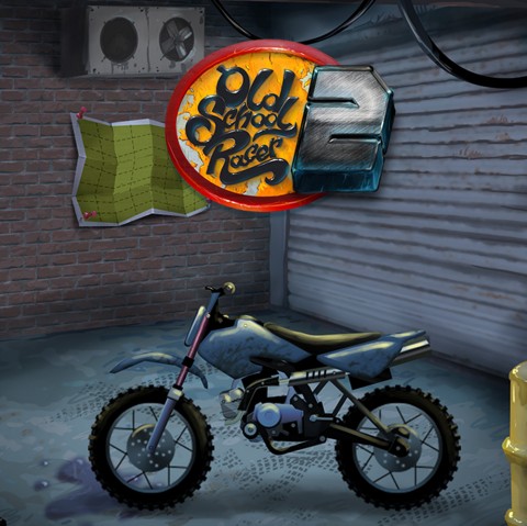 Old School Racer 2 Art