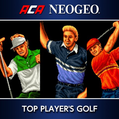 ACA NEOGEO TOP PLAYER'S GOLF Art