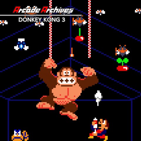 Arcade Archives DONKEY KONG 3 Art