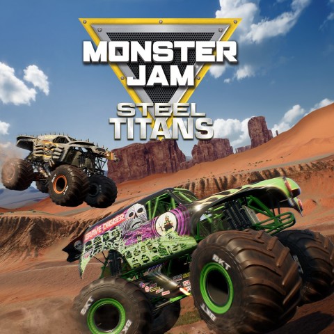 Monster Jam Steel Titans Art