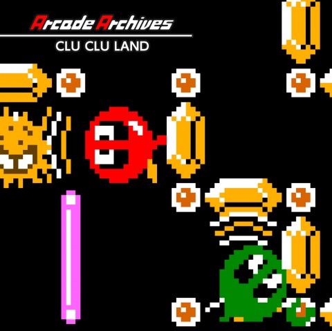 Arcade Archives CLU CLU LAND Art