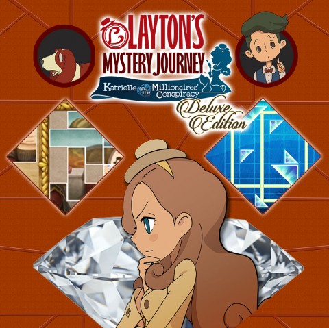 LAYTON'S MYSTERY JOURNEY : Katrielle and the Millionaires' Conspiracy Deluxe Edition Art