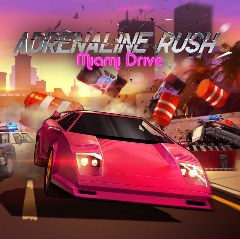 Adrenaline Rush - Miami Drive Art