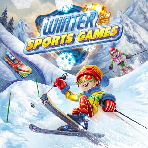 Winter Sports Games Art