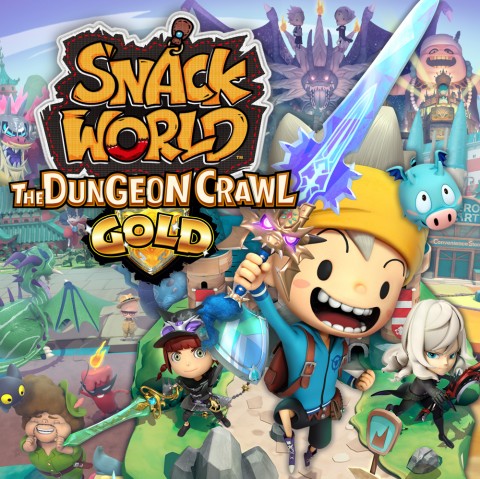 SNACK WORLD: THE DUNGEON CRAWL - GOLD Art