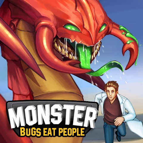 Monster Bugs Eat People Art