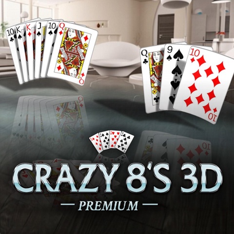 Crazy Eights 3D Premium Art
