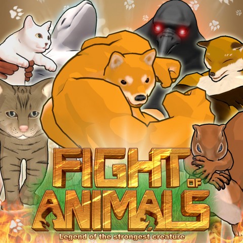 Fight of Animals Art