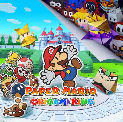 Paper Mario: The Origami King Art