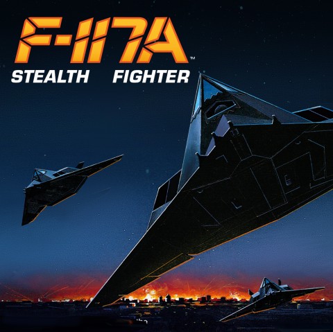 F-117A Stealth Fighter Art