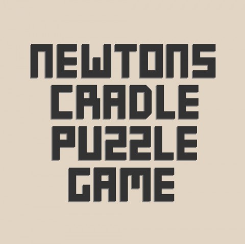 Newton's Cradle Puzzle Game Art