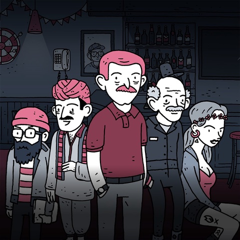 Dude, Where Is My Beer? Art