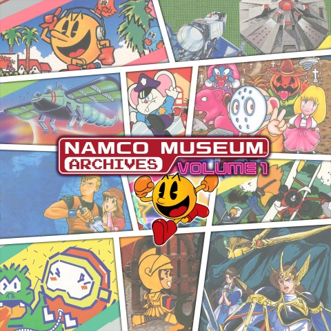 NAMCO MUSEUM ARCHIVES Vol 1 Art