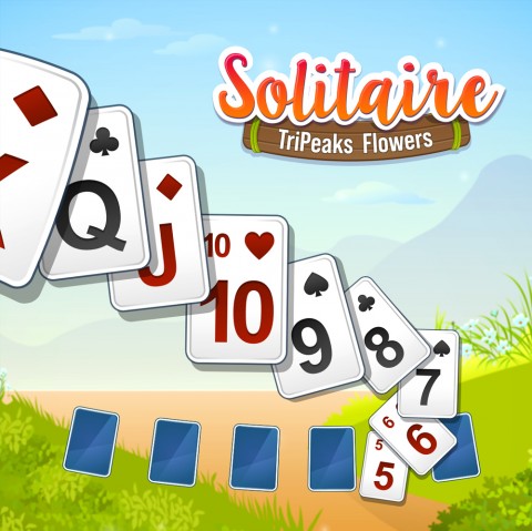 Solitaire TriPeaks Flowers Art
