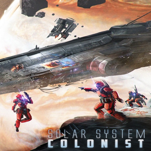 Solar System Colonist Art