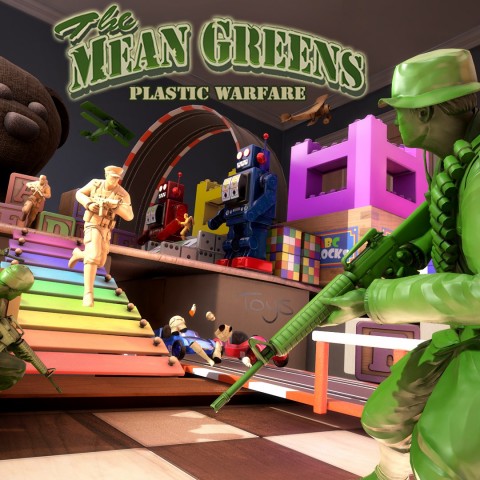 The Mean Greens - Plastic Warfare Art