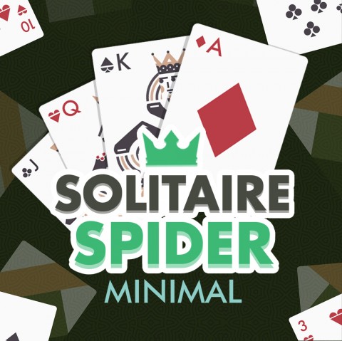 Solitaire Spider Minimal Art