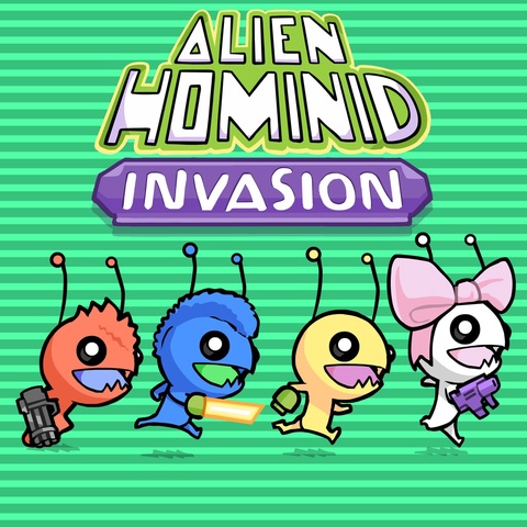 Alien Hominid Invasion Art
