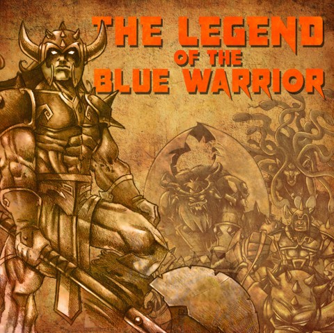 The Legend Of The Blue Warrior Art