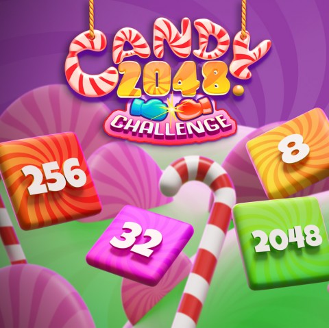 Candy 2048 Challenge Art