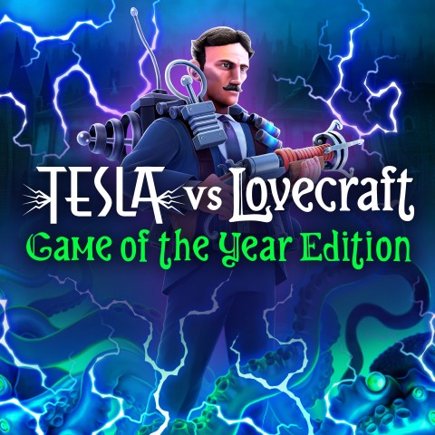 Tesla vs Lovecraft Game of the Year Edition Art