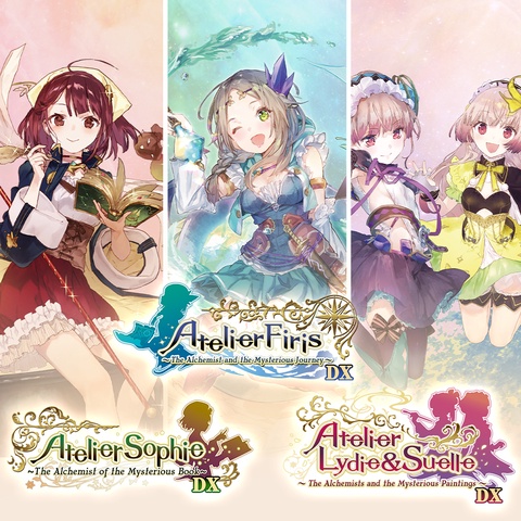Atelier Mysterious Trilogy Deluxe Pack Art