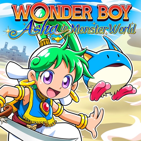 WONDER BOY ASHA in Monster World Art