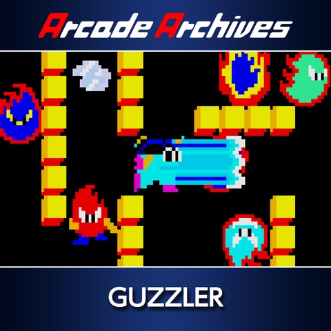 Arcade Archives GUZZLER Art