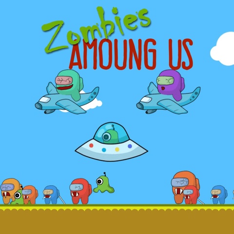 Zombies Amoung Us Art