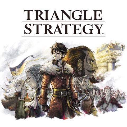 TRIANGLE STRATEGY Art