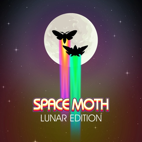 Space Moth Lunar Edition Art