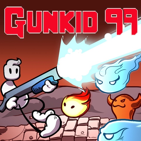 Gunkid 99 - Frantic 2D Arena Shooter Art