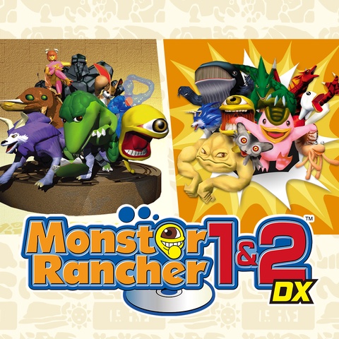 Monster Rancher 1 & 2 DX Art