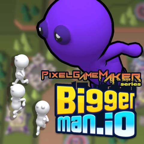 Pixel Game Maker Series Biggerman.io Art
