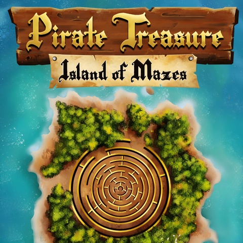 Pirate Treasure: Island of Mazes Art