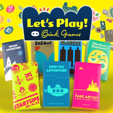 Let’s Play! Oink Games Art