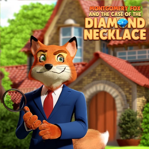 Montgomery Fox And The Case Of The Diamond Necklace Art