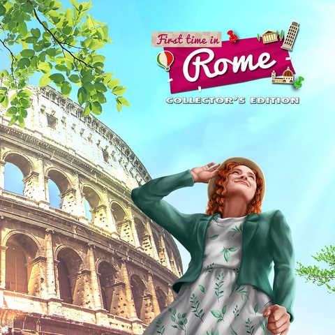 First Time in Rome - Collector's Edition Art