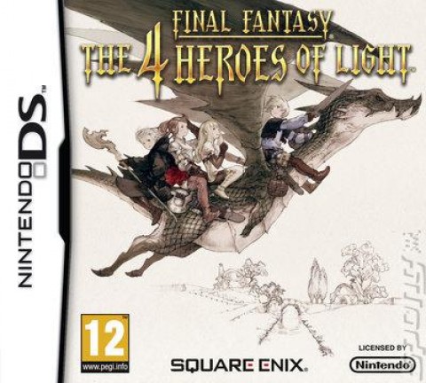 Final Fantasy: The 4 Heroes of Light Art